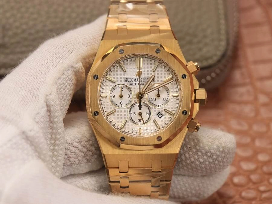 Audemars Piguet Royal Oak 26320BA.OO.1220BA.01 OM Factory 1:1 Best Edition Replica Watch White Dial